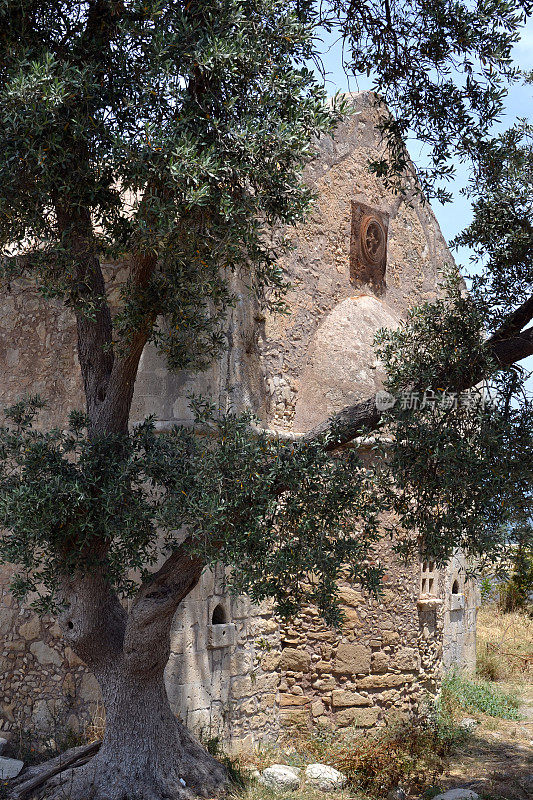 Ayios Georgios的教堂。